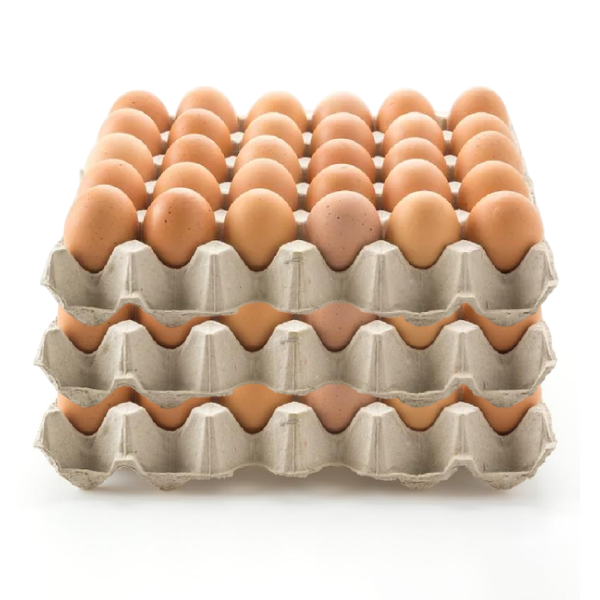 Tres Bandejas de Huevos Color: 90 unidades Tamaño Extra